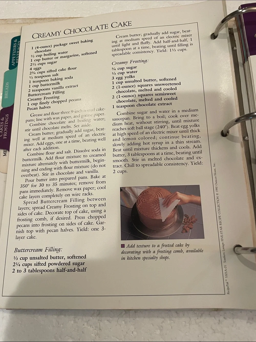 Southern Living Five-Star Recipe Collection vintage 1990 Oxmoor house cookbook